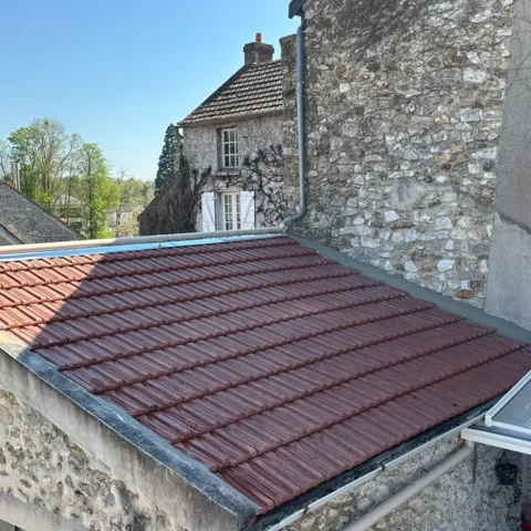 pose tuiles crespieres